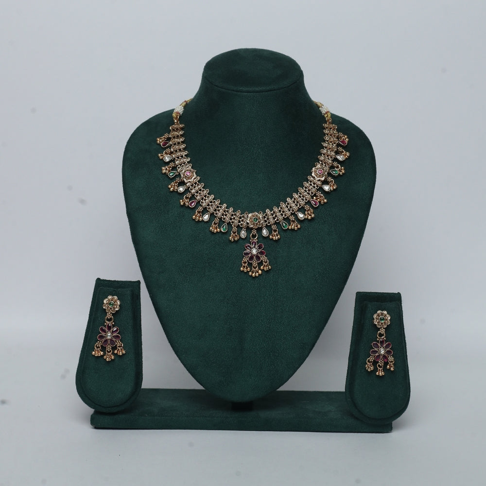 Traditional Kundan  fan design