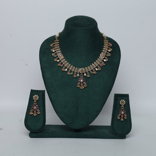 Traditional Kundan  fan design