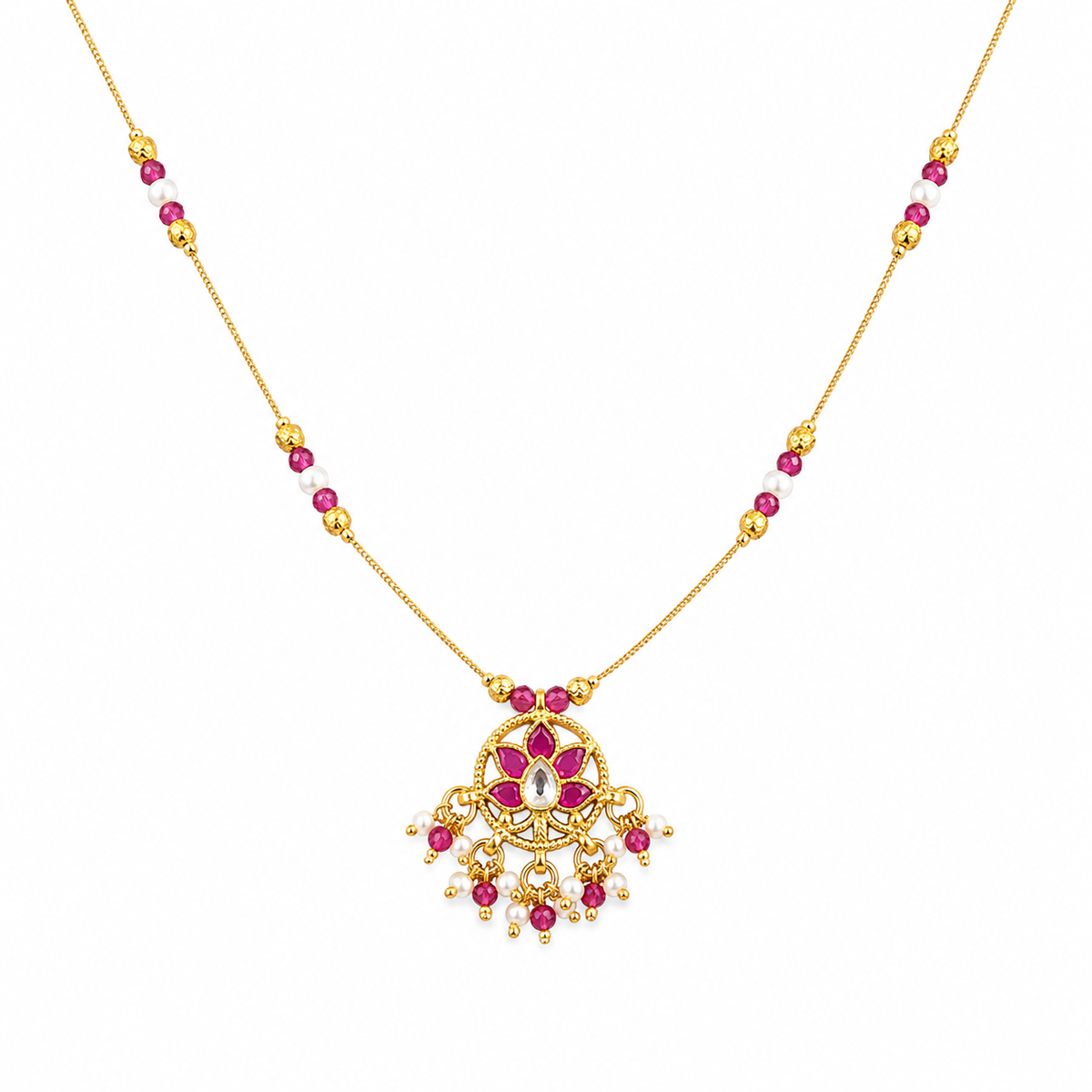 Ruhani lotus necklace