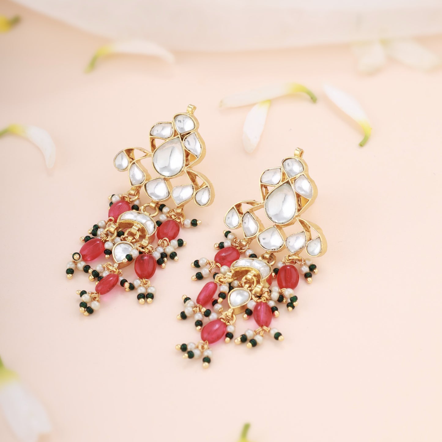 Gulrukh Pachi Kundan Necklace set PC1006