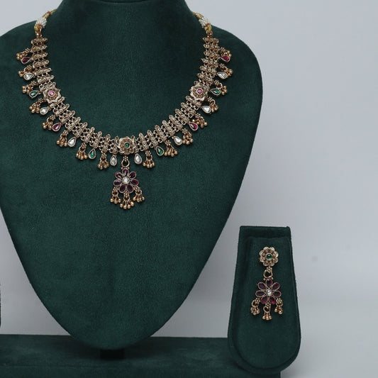 Traditional Kundan  fan design