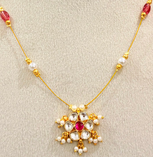 Ruby Star Necklace