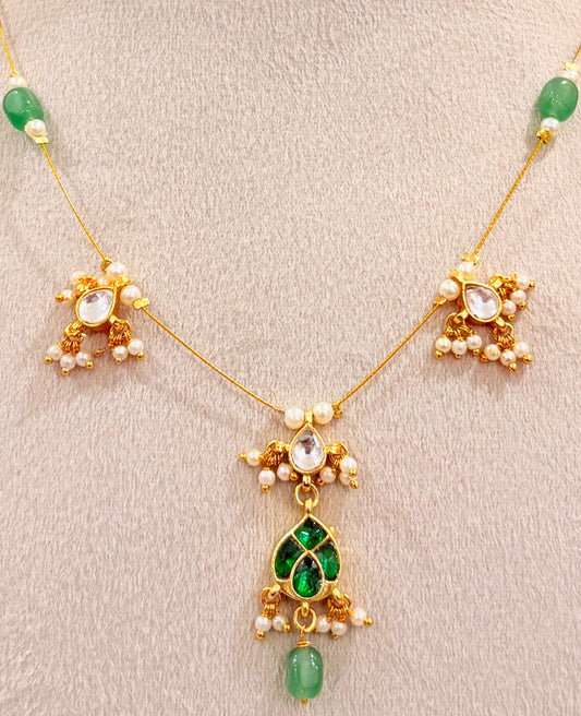 Emerald Drop Necklace