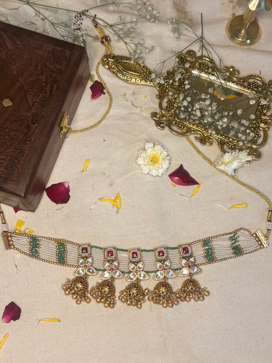 Ruhani Rajputi  Choker Set HT1002