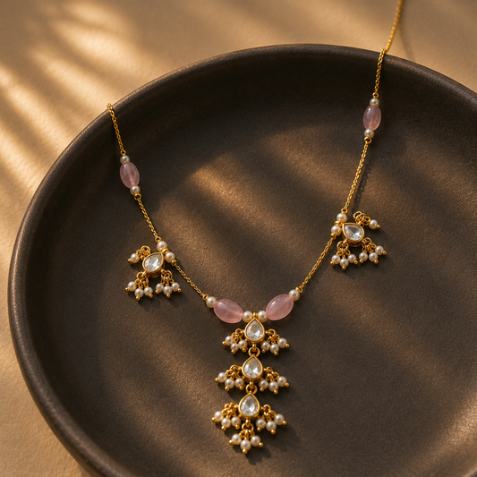 Blush Charm Necklace
