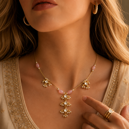 Blush Charm Necklace