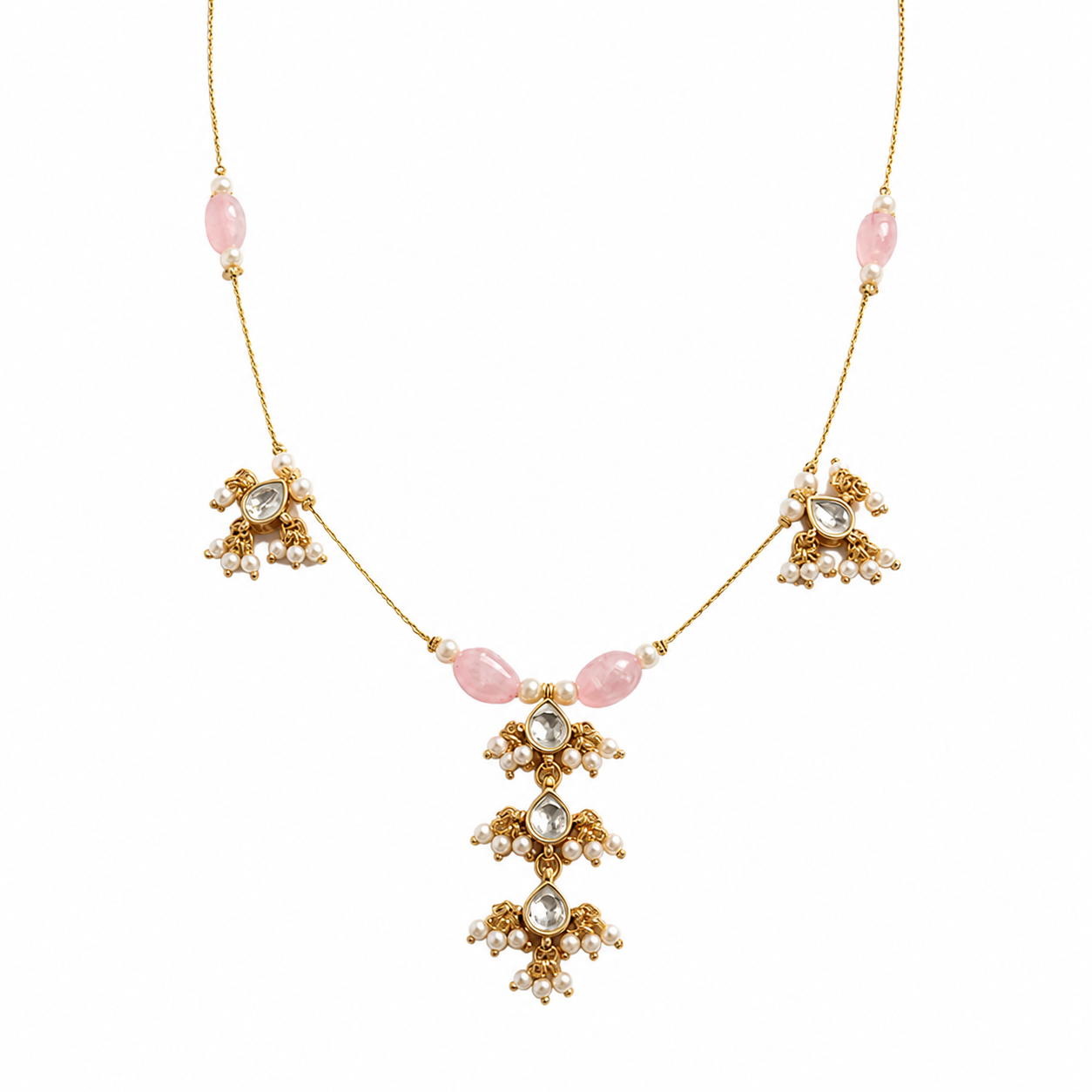 Blush Charm Necklace