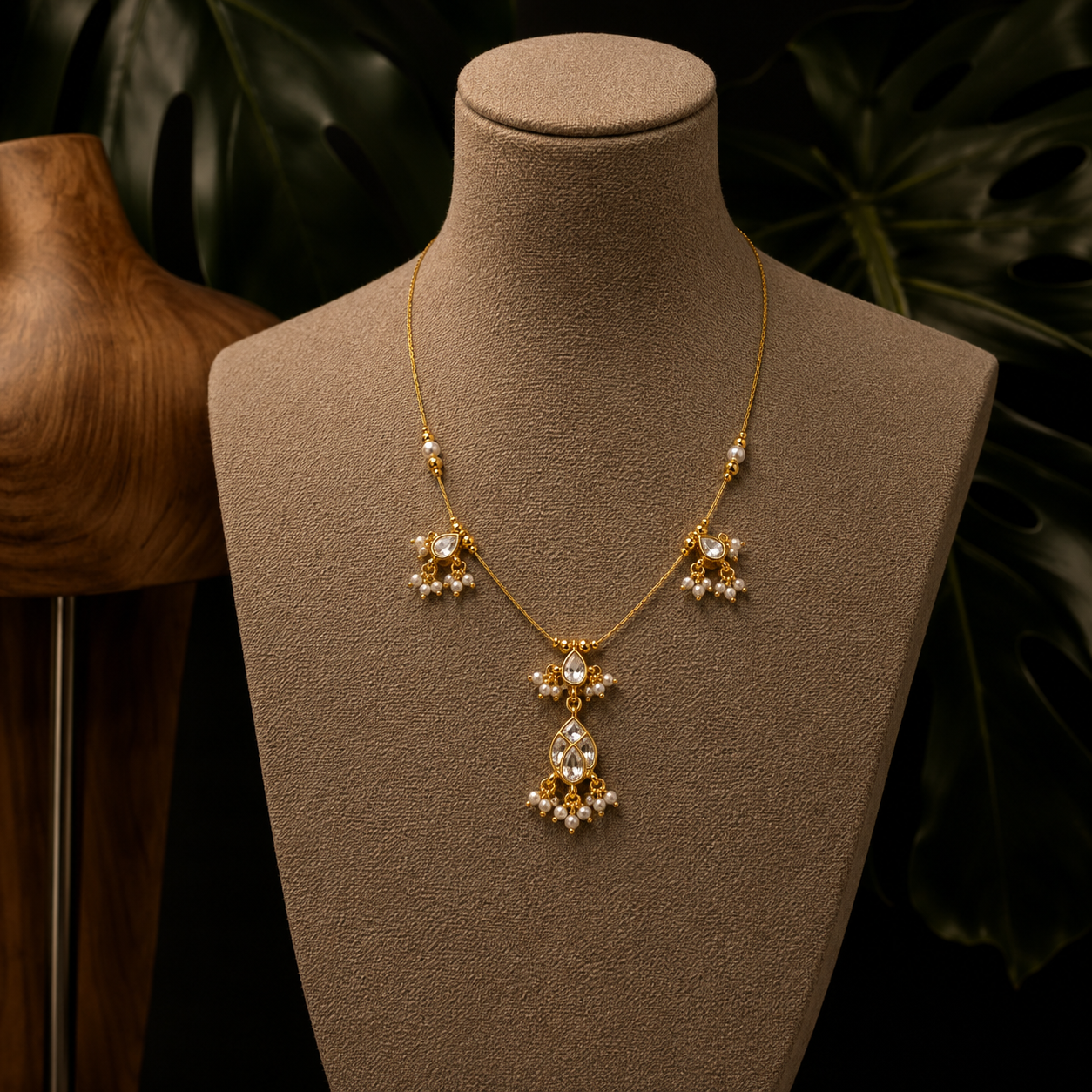 Classic Drop Pearl Necklace