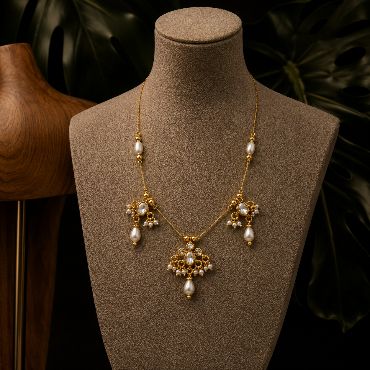 Dew Drop Pearl Harmony Necklace