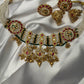 Heritage Pearl & Kundan chocker necklace set