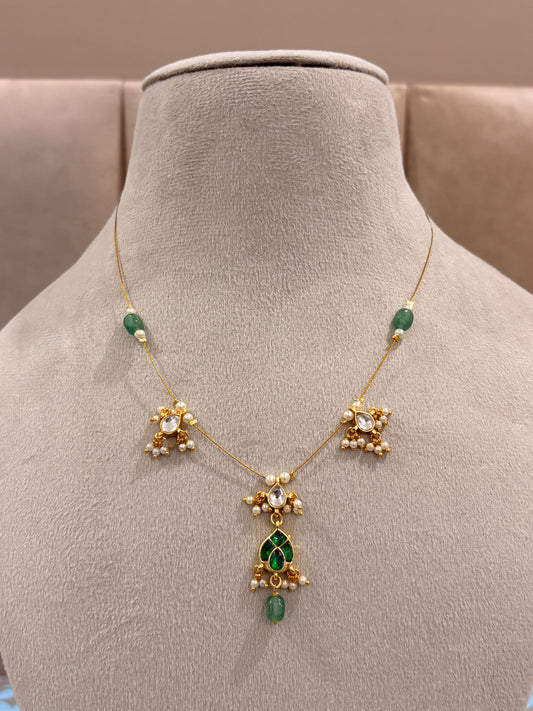Emerald Drop Necklace MN1001