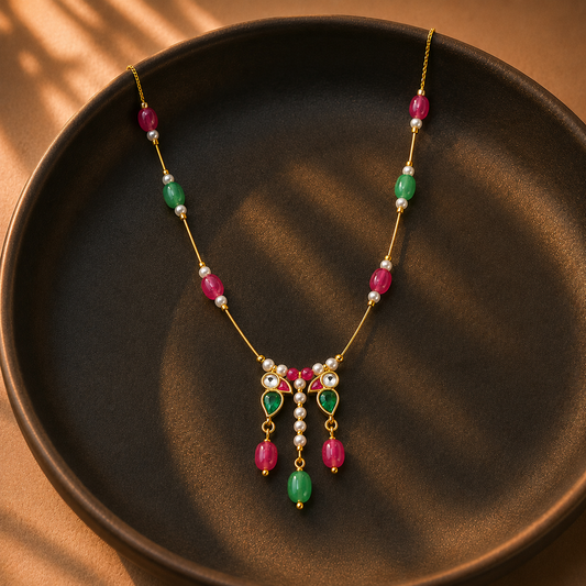 Rangriti charm necklace