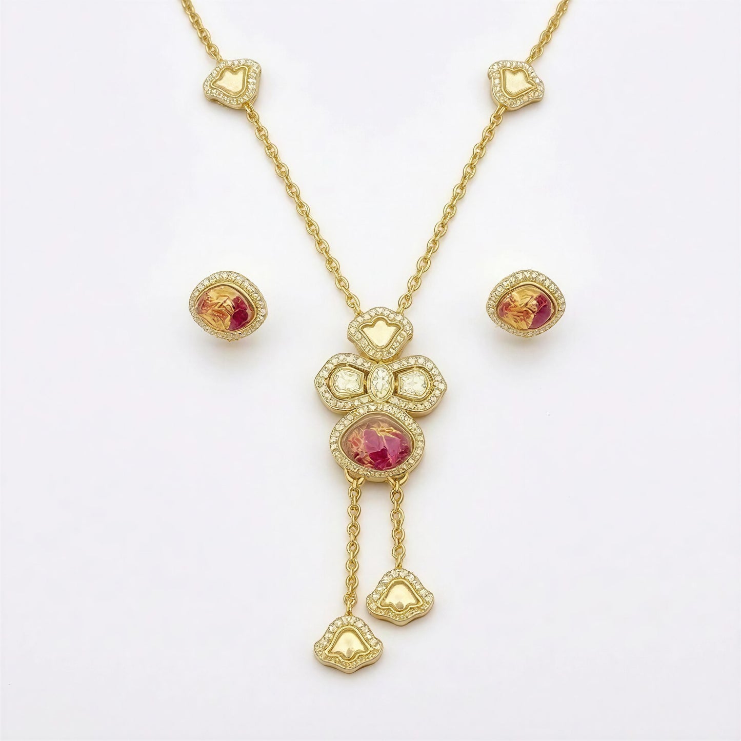 Regal Radiance Ruby Set