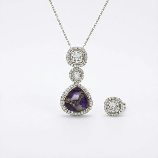 Radiant Dual-Layer Kundan & Swarovski Necklace Set