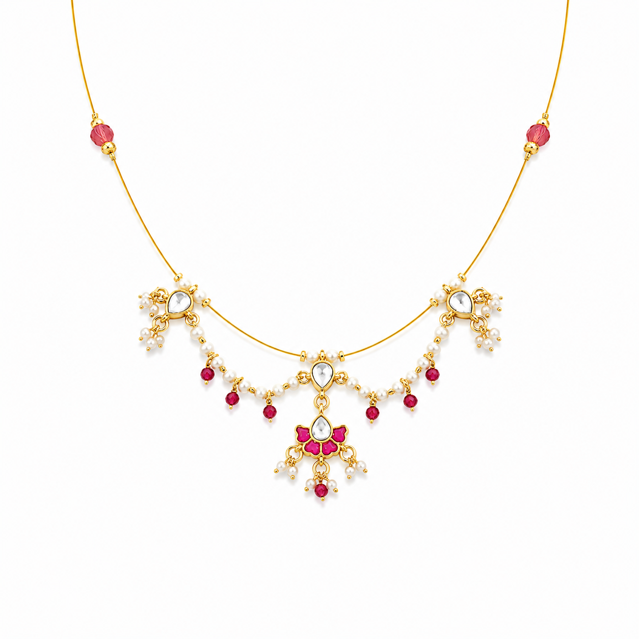 Rangrez pearl necklace