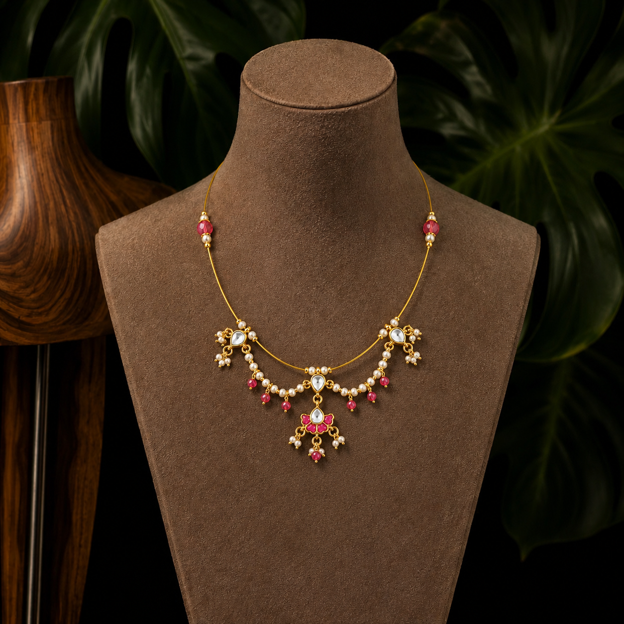 Rangrez pearl necklace