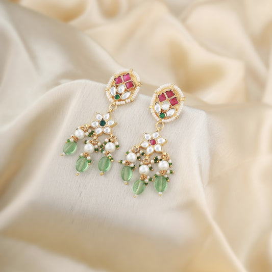 Zehra Pachi Kundan Beaded Choker Pc1002