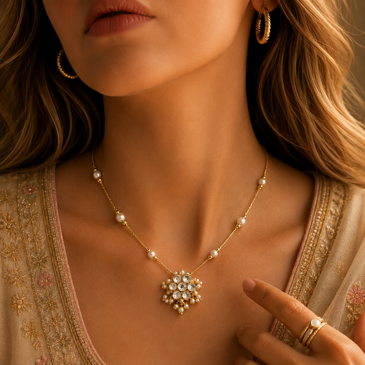 Pearl Bloom Necklace
