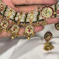 Heritage Pearl & Kundan chocker necklace set